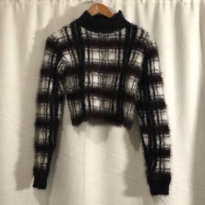 PLAYIN' TRICKS FUZZY SWEATER